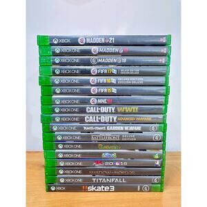 Xbox One Game Lot-Madden-FIFA-Call of Duty-Star Wars-Video Games-VG-Clean-Tested